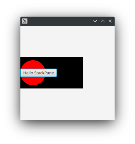 Cambio de alineación de StackPane