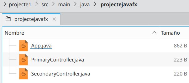 proyecto JavaFX